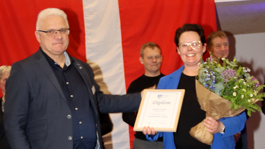 Lederprisen gik til Heidi Poder fra Parasport Vejen