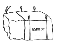 Bigbag til asbest - type 1